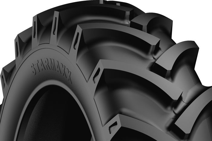 Pneu Agricole Starmaxx TR 60 8PR - Dimension 9.5-24, Indice 112A6, Type TT | Pour Tracteur, Machine Agricole